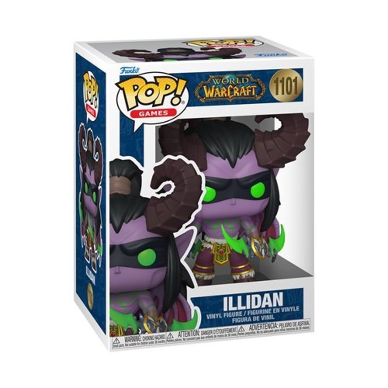 Illidan #1101 Funko Pop! Games World of Warcraft - Approx. 5" Collectible Vinyl Figure - Estimated Arrival: Aug. 2025 (PRE-SALE)
