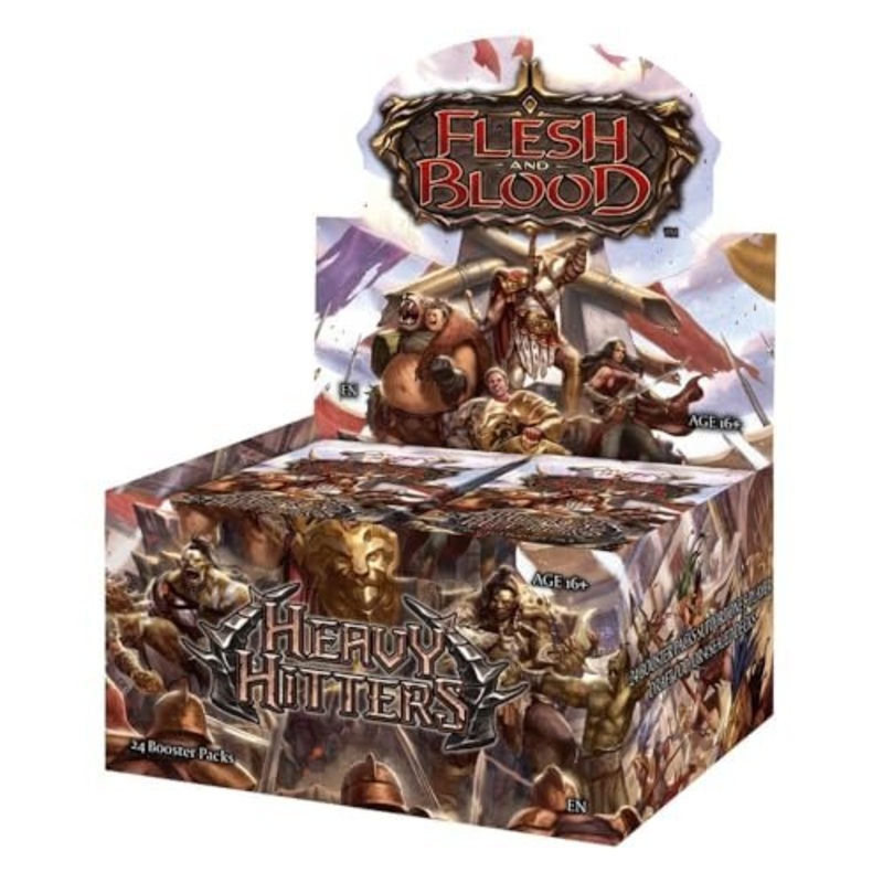 Legend Story Studios Flesh and Blood CCG: Heavy Hitters Booster Box (24 Packs)