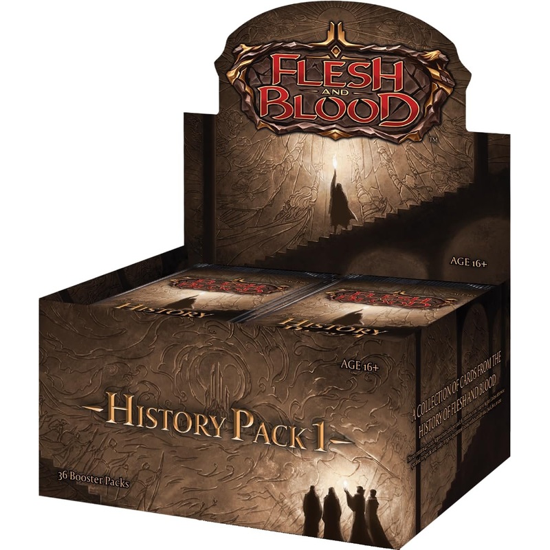 Legend Story Studios Flesh & Blood TCG: History Pack 1 - Booster Box (36 Packs)