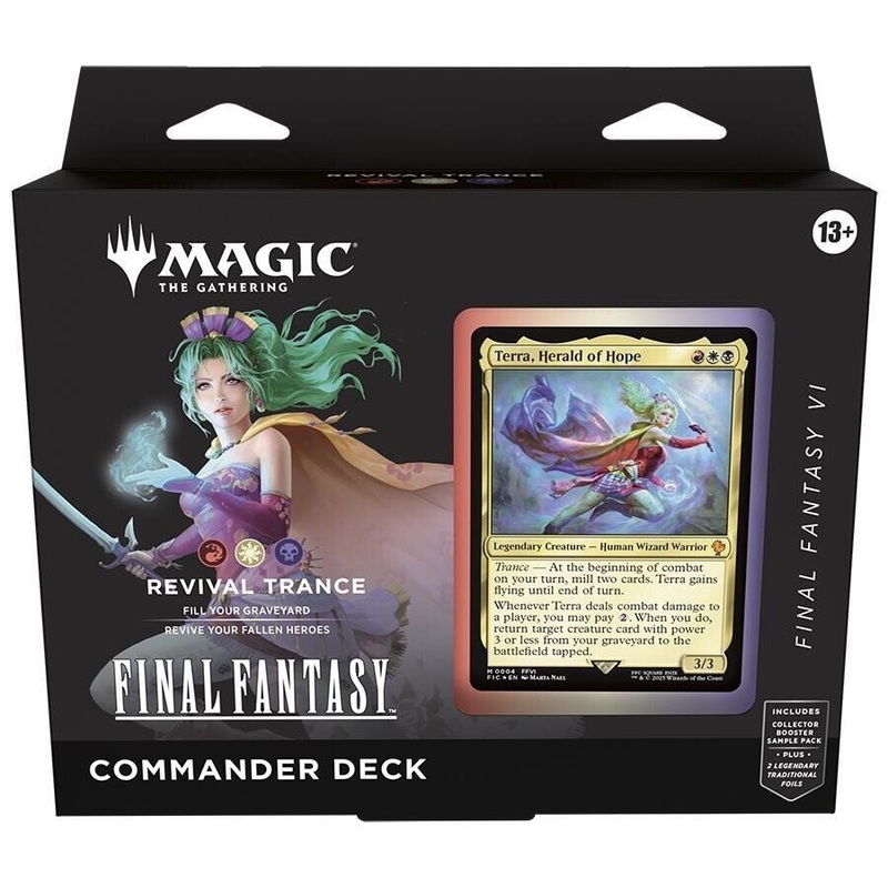 Magic : The Gathering TCG - Commander Deck - Final Fantasy VI Revival Trance