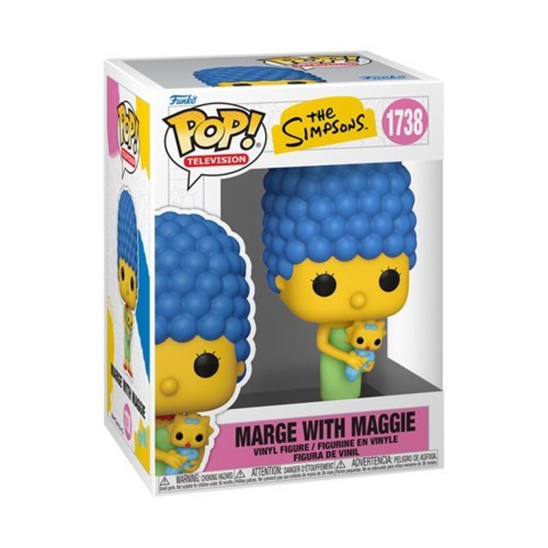 Marge with Maggie #1738 Wave 11 Funko Pop! Television The Simpsons - Approx. 5 1/4" Collectible Vinyl Figure - Estimated Arrival: Aug. 2025 (PRE-SALE)