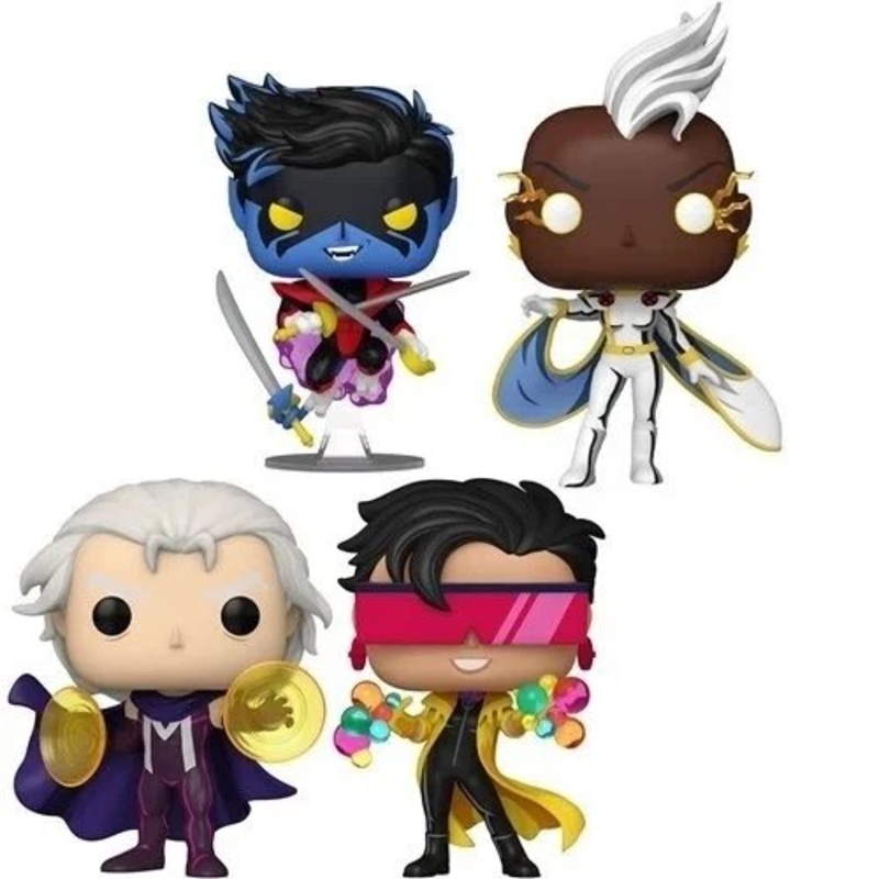 Marvel Studios X-Men '97 Funko Pop! Set of 4 (Jubilee #1536, Nightcrawler #1538, Magneto #1537, and Storm #1539) Collectible Vinyl Figures - Estimated Arrival: Aug. 2025 (PRE-SALE)