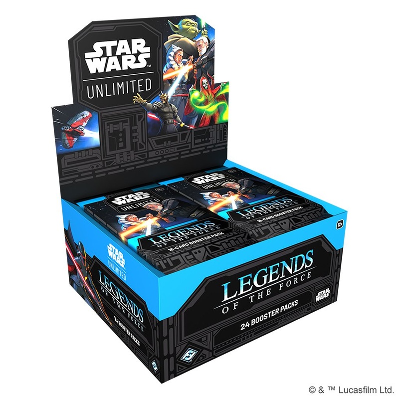 Star Wars: Unlimited TCG:  Legends of The Force - Booster Box by Fantasy Flight Games