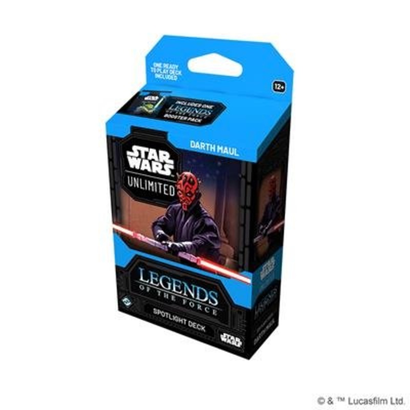 Star Wars: Unlimited TCG: Legends of The Force - Darth Maul Spotlight Deck by Fantasy Flight Games