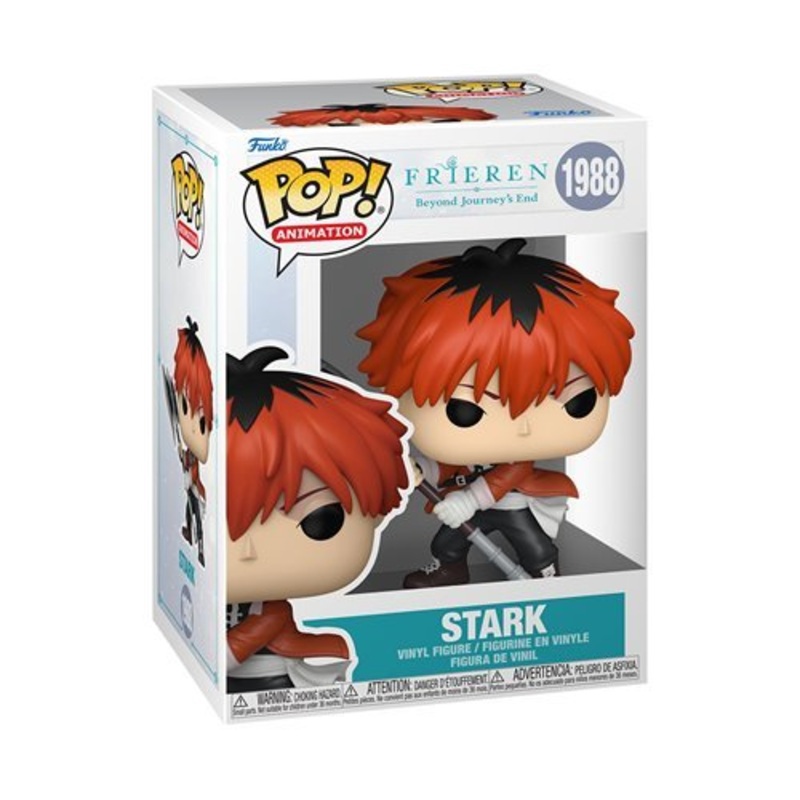 Stark #1988 Funko Pop! Animation Frieren: Beyond Journeys End - Approx. 3 3/4" Collectible Vinyl Figure Bundled with Display Box Protector Case