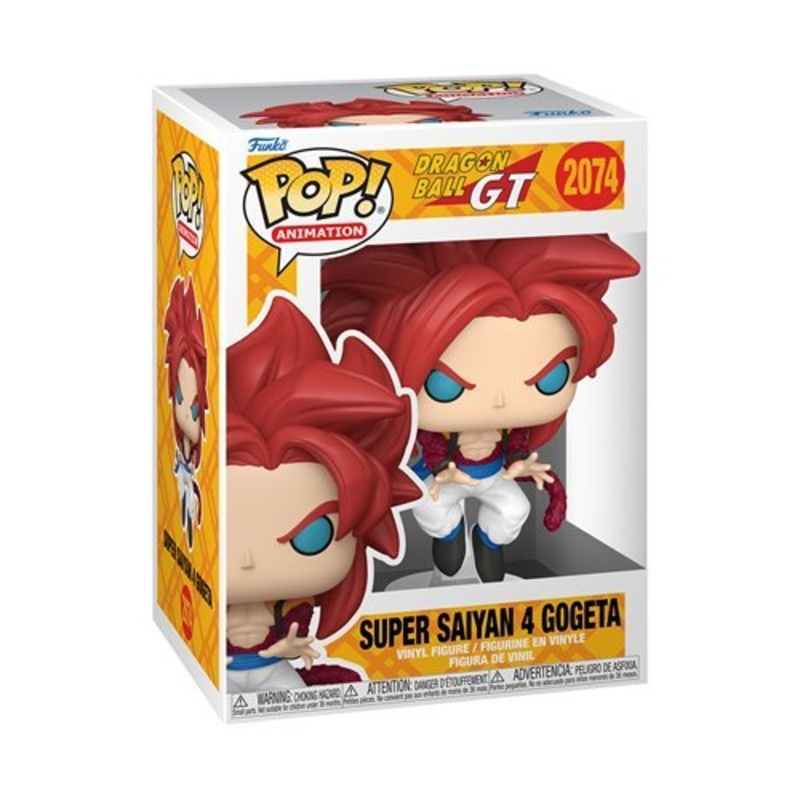 Super Saiyan 4 Gogeta #2074 Funko Pop! Animation Dragon Ball GT - Approx. 5 3/4" Collectible Vinyl Figure - Estimated Arrival: Aug. 2025 (PRE-SALE)