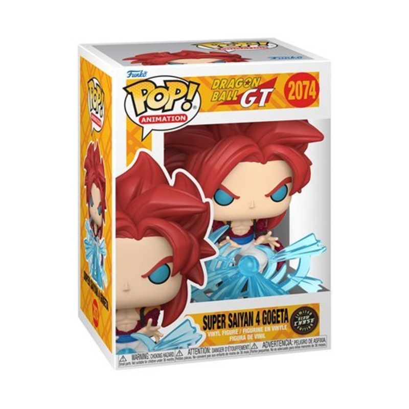 Super Saiyan 4 Gogeta #2074 Funko Pop! Animation Dragon Ball GT - Approx. 5 3/4" Glow Chase Limited Edition Collectible Vinyl Figure - Estimated Arrival: Aug. 2025 (PRE-SALE)