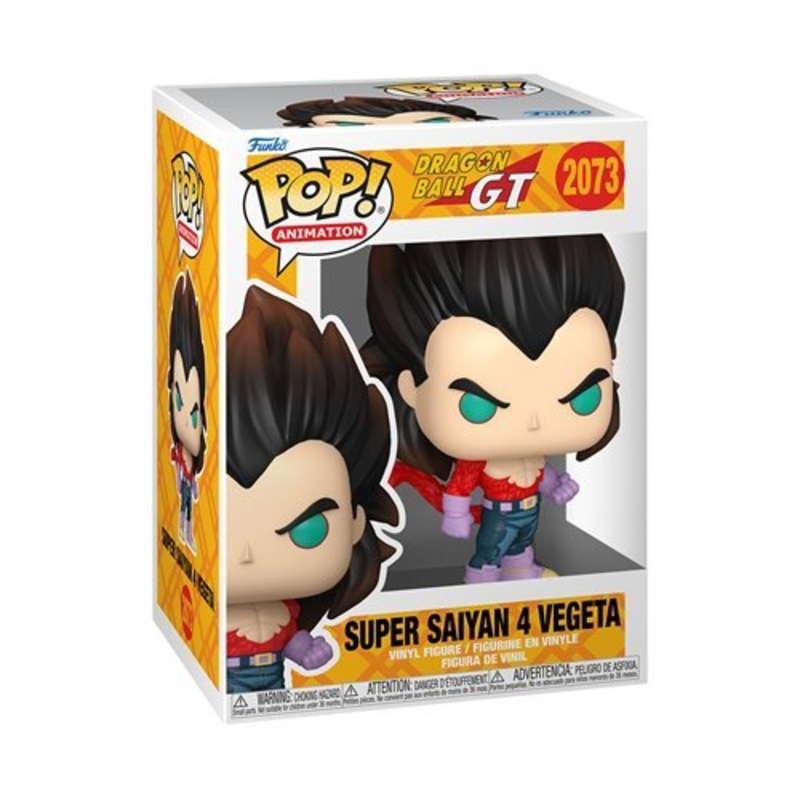 Super Saiyan 4 Vegeta #2073 Funko Pop! Animation Dragon Ball GT - Approx. 5 1/2" Collectible Vinyl Figure - Estimated Arrival: Aug. 2025 (PRE-SALE)