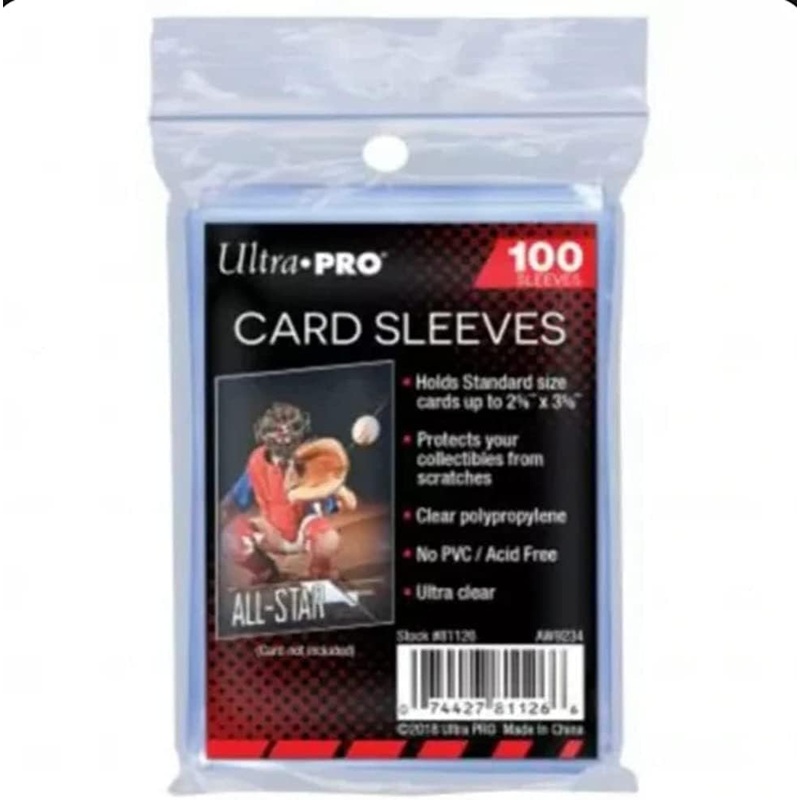Ultra Pro Penny Sleeves  100ct Soft Sleeves for Baseball and Trading Cards