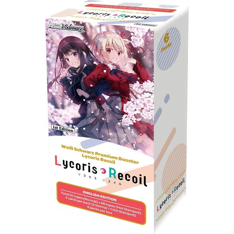 Weiss Schwarz: Lycoris Recoil (English) Premium Booster Box (LRC)