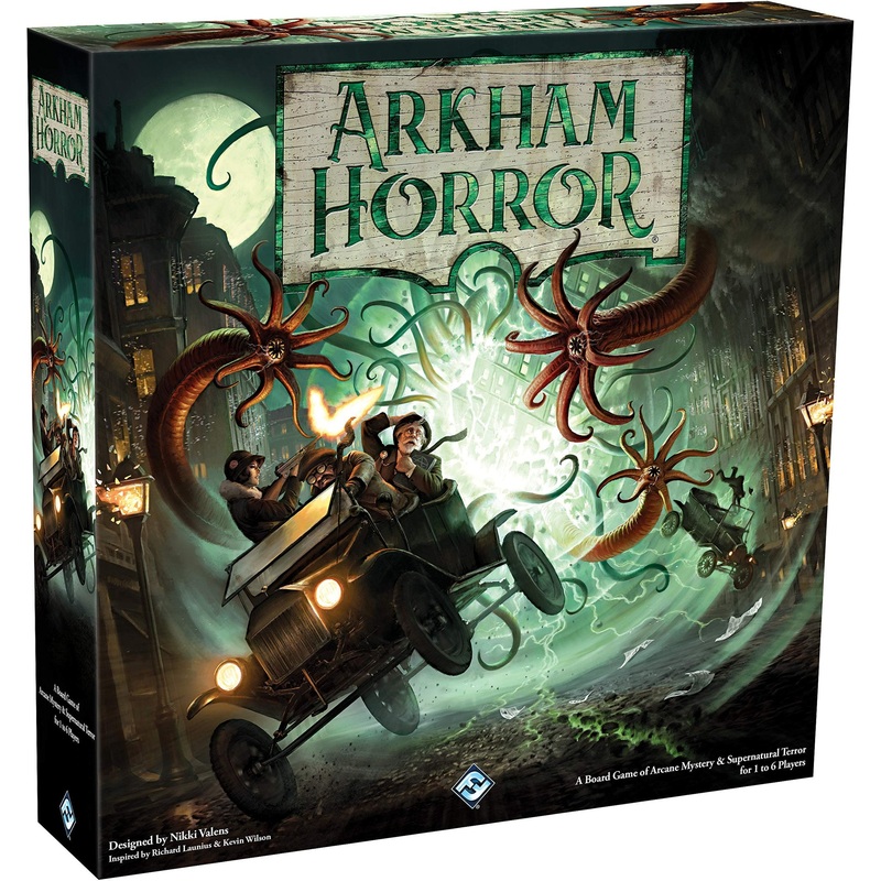 Arkham Horror 3rd Edition Board Game | Cooperative Mystery & Strategy Game for Adults and Family | Fun Family Board Game for 1-6 Players | Classic Horror Boardgame with Dynamic Scenarios