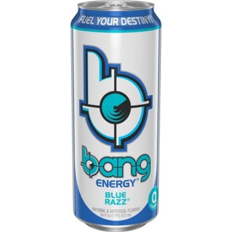 Bang Energy Blue Razz 16oz
