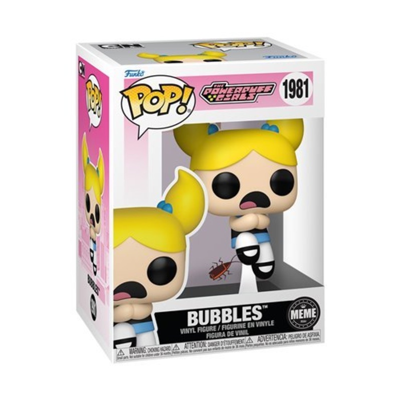 Bubbles #1981 Meme Funko Pop! Powerpuff Girls  - Approx. 4 3/4" Collectible Vinyl Figure - Estimated Arrival: Aug. 2025 (PRE-SALE)