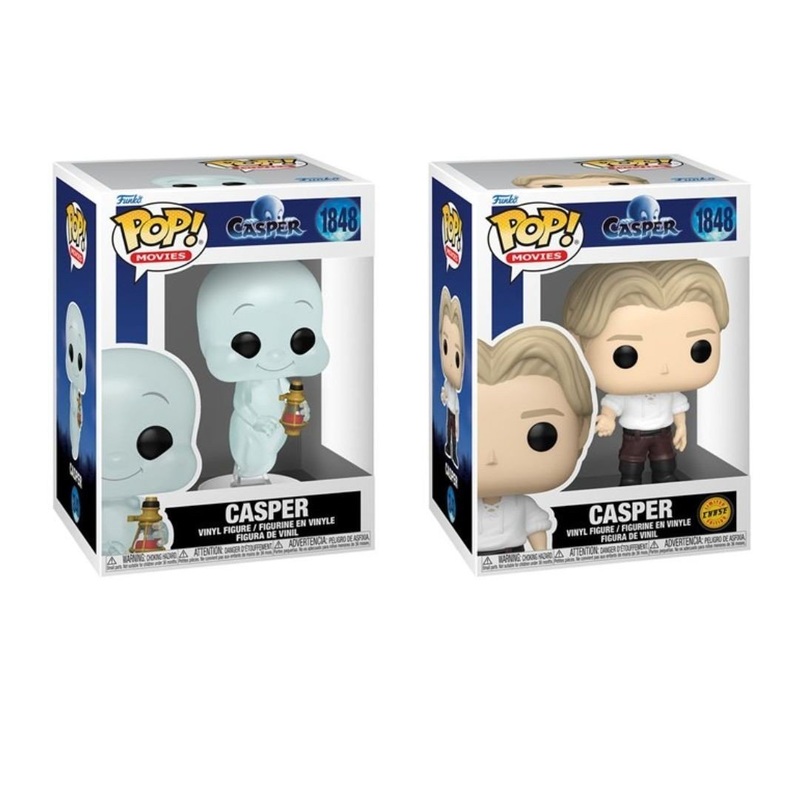 Casper #1848 Funko Pop! Casper 30th Anniversary - Set of 2 (Chase and Common) Collectible Vinyl Figures - Estimated Arrival: Aug. 2025 (PRE-SALE)