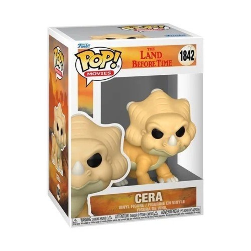 Cera #1842 Funko Pop! Movies The Land Before Time - Approx. 3 1/4" Collectible Vinyl Figure Bundled with Display Box Protector Case - Estimated Arrival: Sept. 2025 (PRE-SALE)