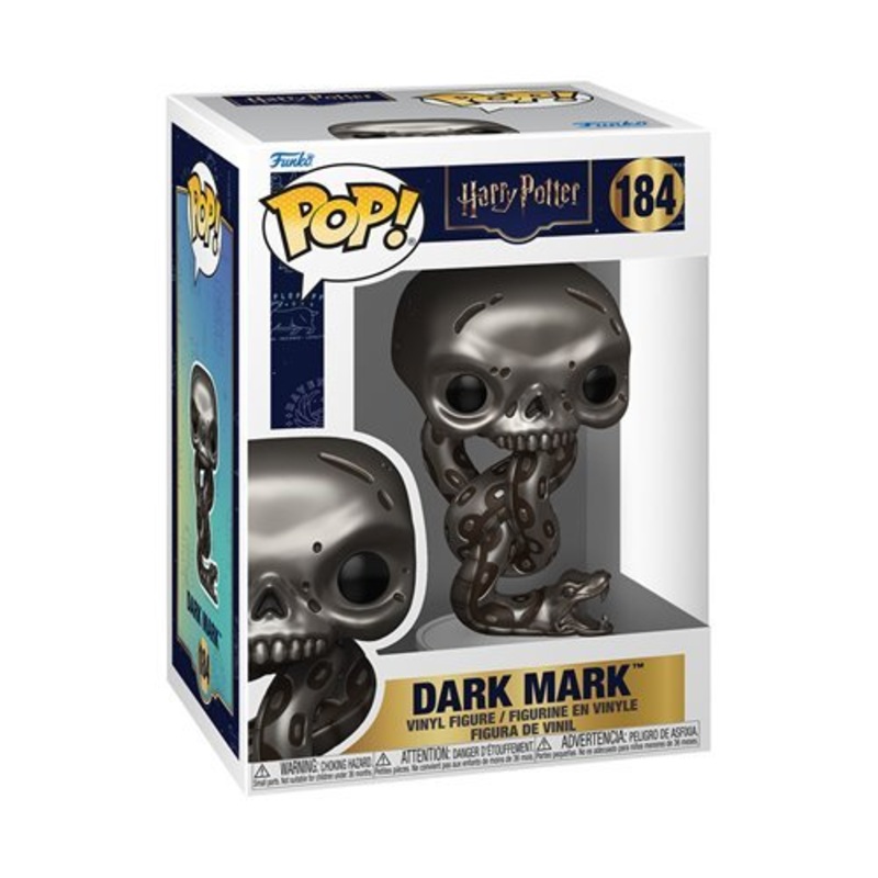 Dark Mark #184 Funko Pop! Harry Potter - Approx. 4" Collectible Vinyl Figure Bundled with Display Box Protector Case - Estimated Arrival: Sept. 2025 (PRE-SALE)