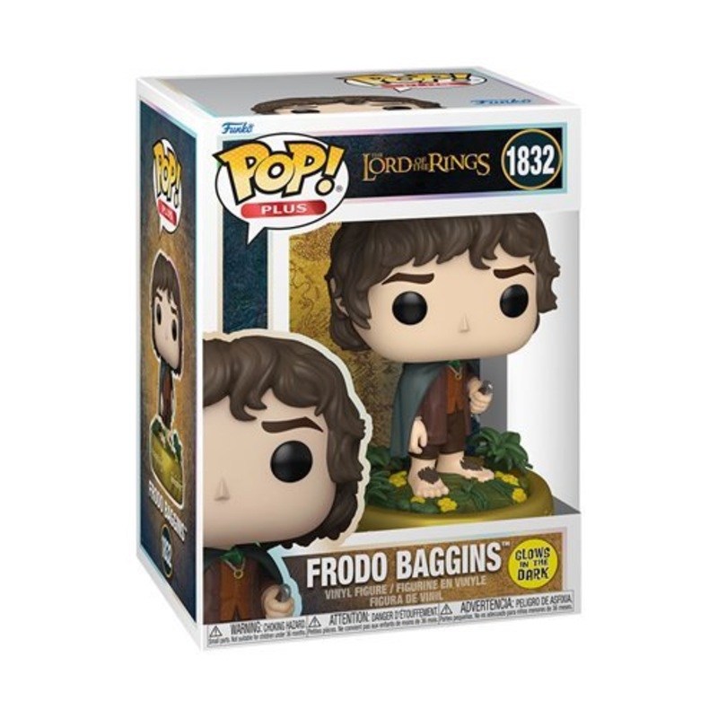 Frodo Baggins #1832 Funko Pop! Plus The Lord of the Rings - Approx. 4 1/2" Glows In The Dark Collectible Vinyl Figure - Estimated Arrival: Aug. 2025 (PRE-SALE)