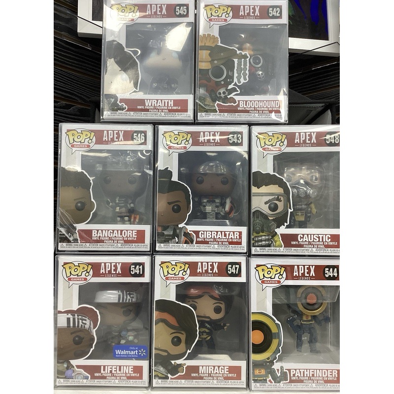 Funko Pop! Apex legends: Lot Of 9 w/ Exclusive
