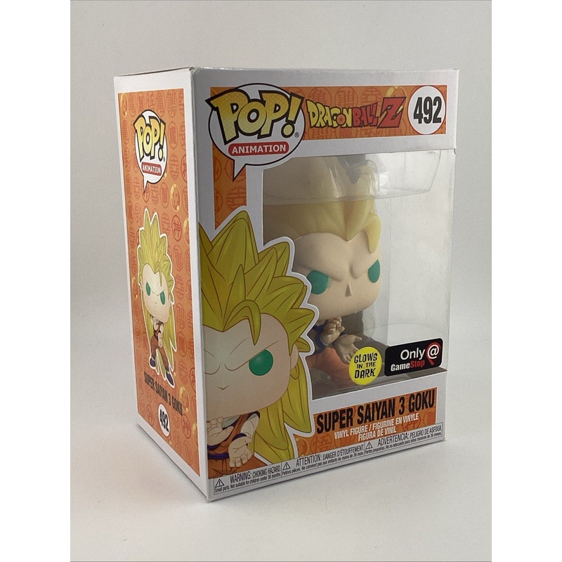 Funko Pop! Vinyl Super Saiyan 3 Goku Glow in the Dark Special Edition Pop! Vinyl
