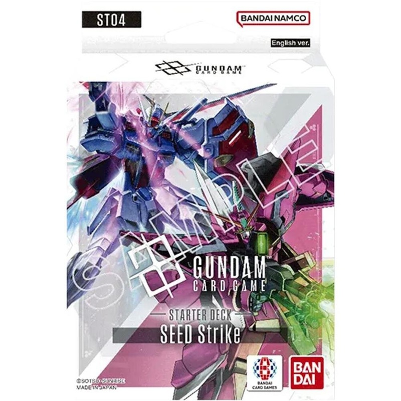 Gundam TCG Starter Deck 04 ST04  Seed Strike (English Version)