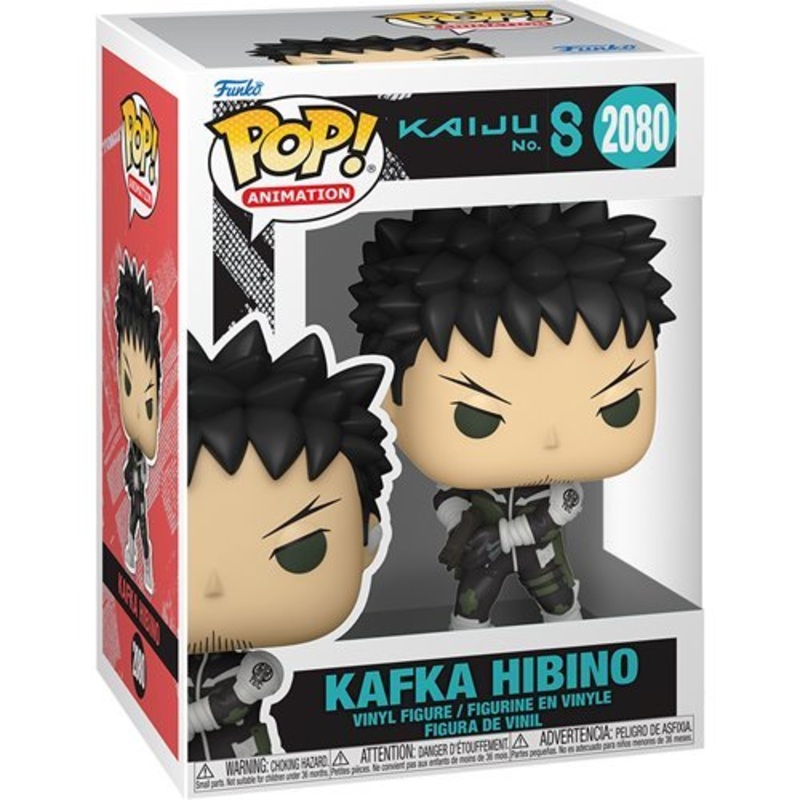 Kafka Hibino #2080 Funko Pop! Animation Kaiju No. 8 - Approx. 4 1/2" Collectible Vinyl Figure Bundled with Display Box Protector Case - Estimated Arrival: Aug. 2025 (PRE-SALE)