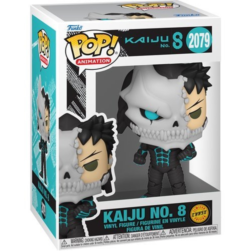 Kaiju No. 8 #2079 Funko Pop! Animation - Approx. 4 1/2" Chase Limited Edition Collectible Vinyl Figure Bundled with Display Box Protector Case - Estimated Arrival: Aug. 2025 (PRE-SALE)