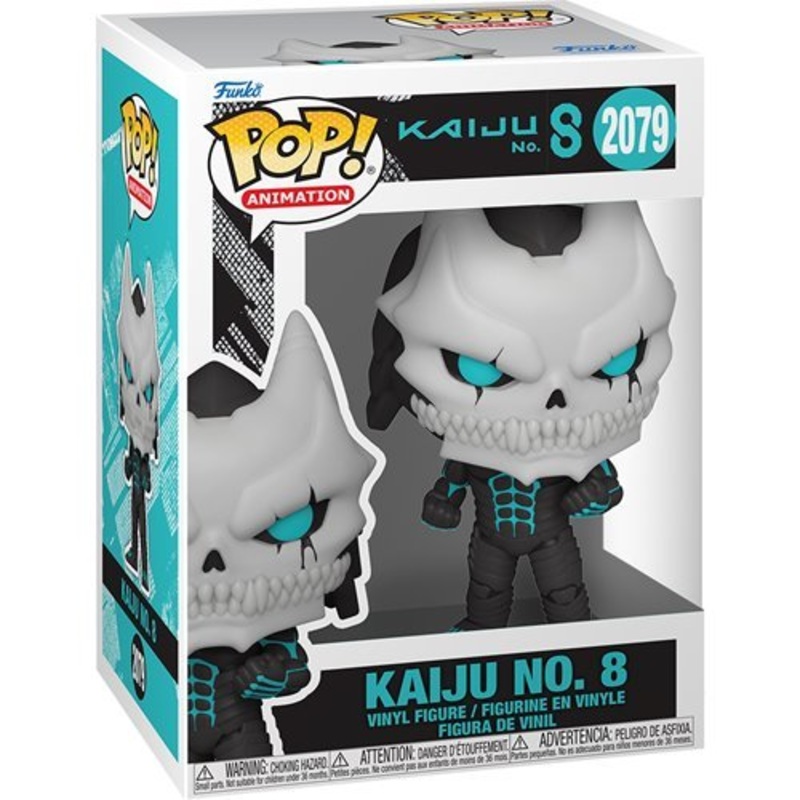 Kaiju No. 8 #2079 Funko Pop! Animation - Approx. 4 1/2" Collectible Vinyl Figure Bundled with Display Box Protector Case - Estimated Arrival: Aug. 2025 (PRE-SALE)