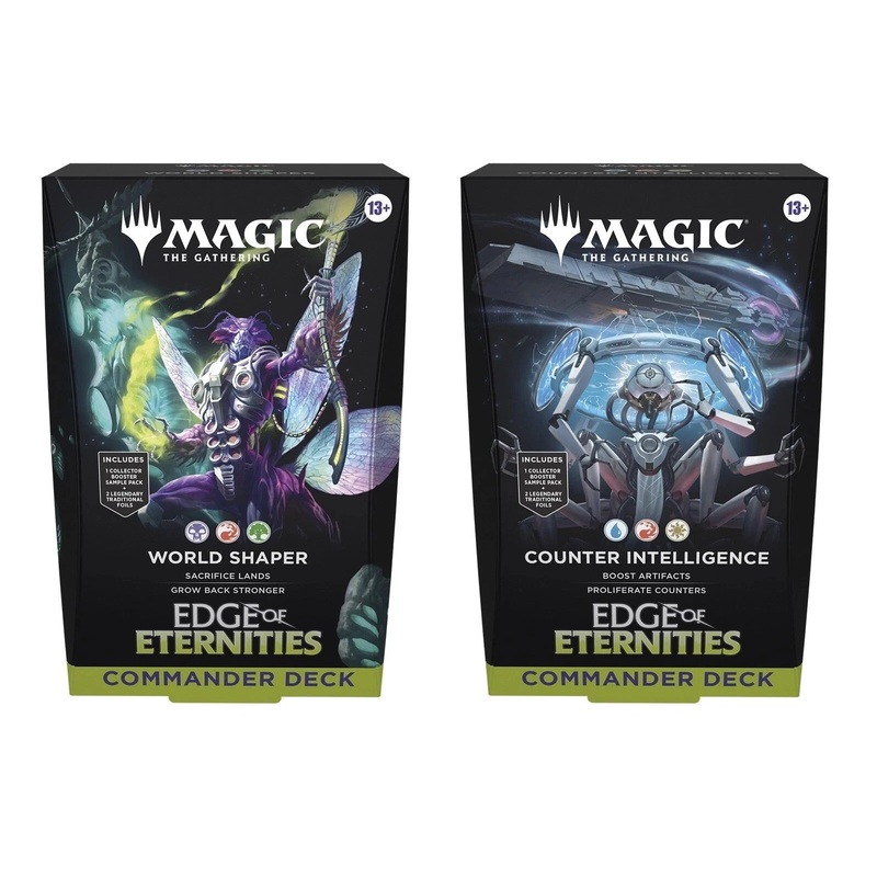 Magic: The Gathering TCG Edge of Eternities Commander Deck Set of 2