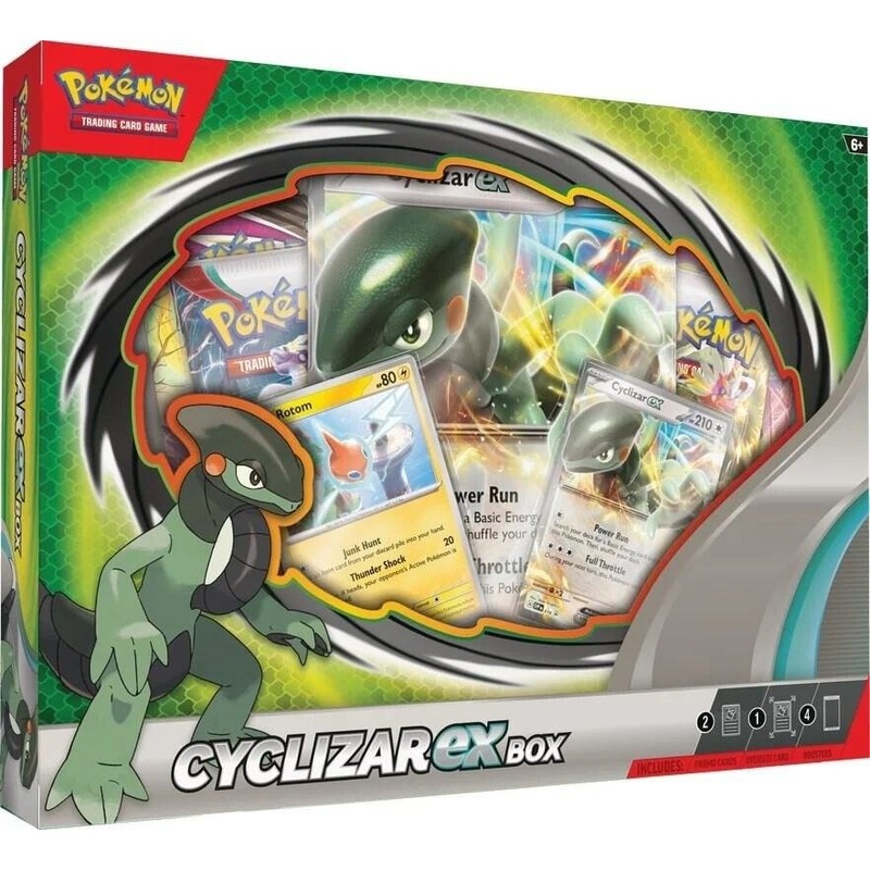 Pokmon TCG Cyclizar ex Box  Unleash Speed and Strategy!