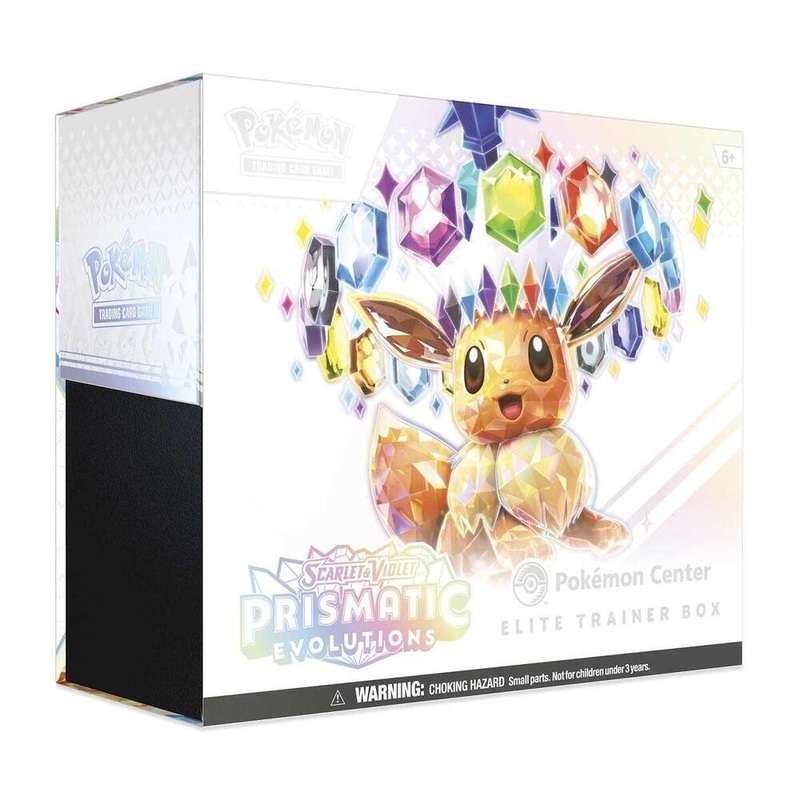 Pokmon TCG Scarlet & Violet Pokmon Center Prismatic Evolutions Elite Trainer Box (ETB)