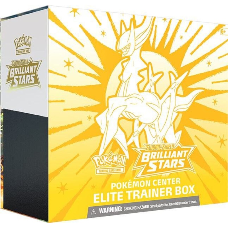 Pokmon TCG Sword & Shield Brilliant Stars Pokmon Center Elite Trainer Box (ETB)