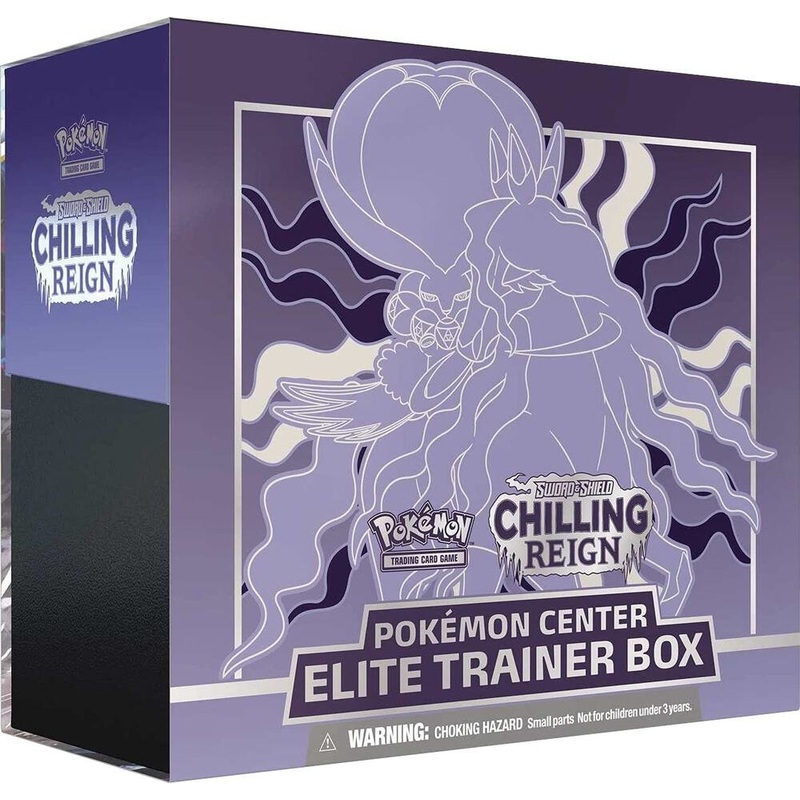 Pokmon TCG Sword & Shield Chilling Reign Pokmon Center Elite Trainer Box (ETB)