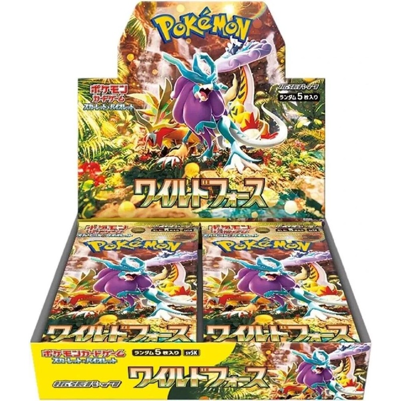 Pokmon TCG Wild Force SV5K Japanese Booster Box