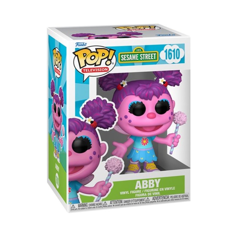 Abby Funko Pop! Television: Sesame Street Fairy-in-Training - Approx. 4 1/2" Collectible Vinyl Figure #1610 with Display Box Protector Case