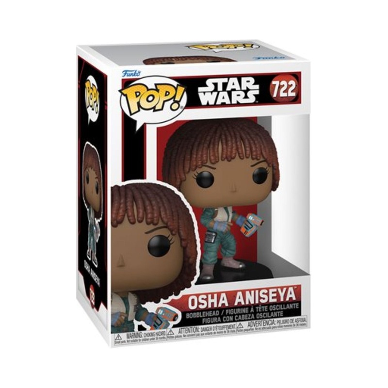 Acolyte Osha Aniseya Funko Pop! Star Wars - Vinyl Figure #722  with Display Box Protector Case