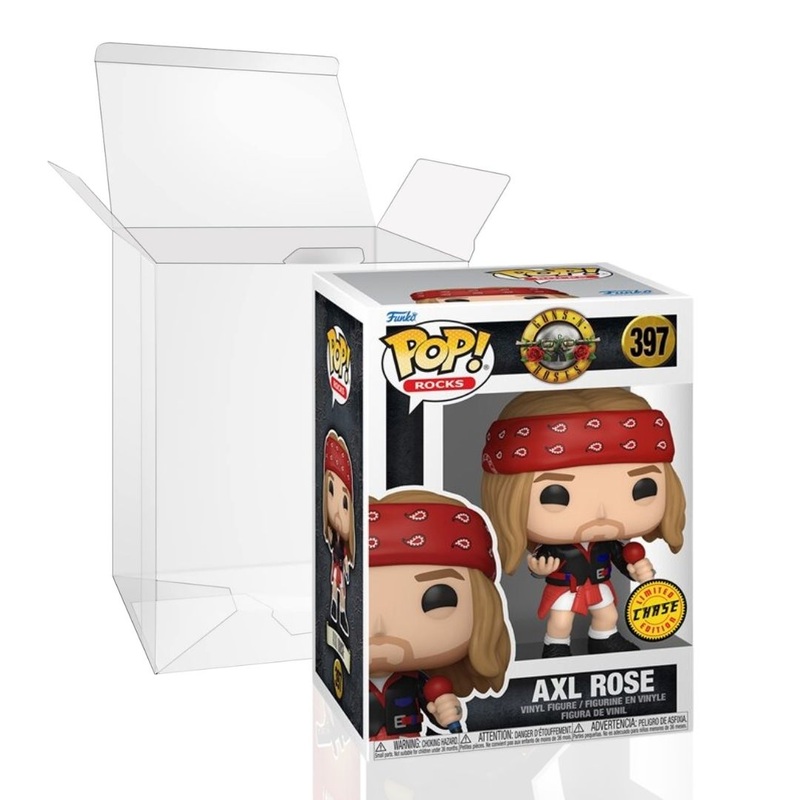 Axl Rose Funko Pop! Rocks Guns N Roses The Legendary Rock Star - Chase Limited Edition Vinyl Figure #397 with Display Box Protector Case