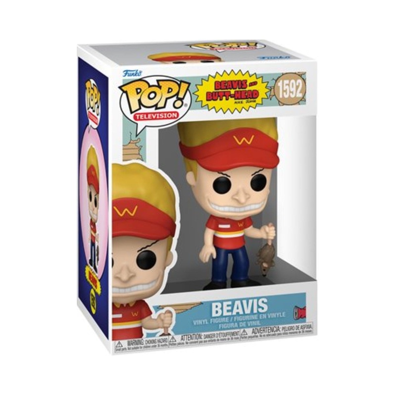 Beavis Funko Pop! TV Beavis and Butt-Head - Approx. 4 1/2" Collectible Vinyl Figure 1592 with Display Box Protector Case