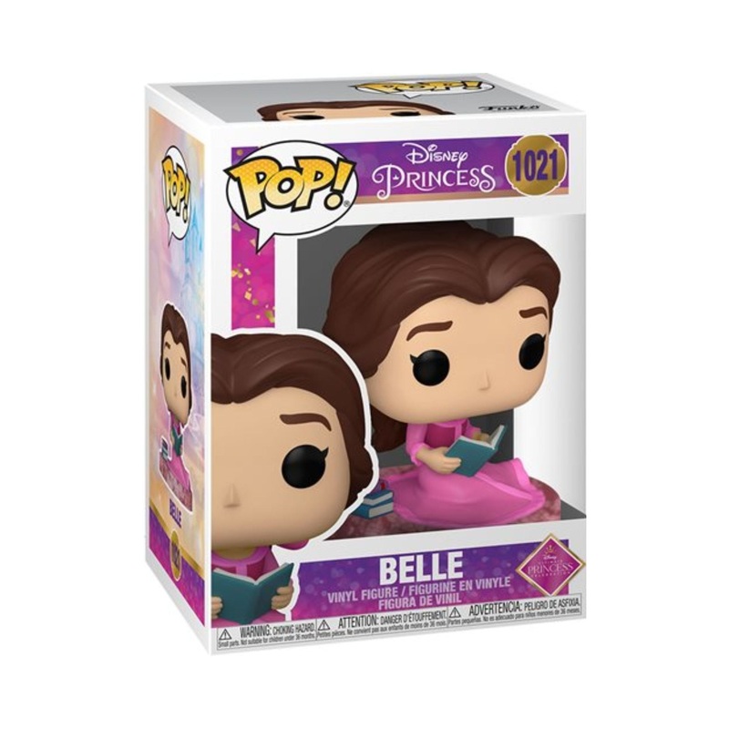 Belle Funko Pop! Ultimate Disney Princess Collection - Approx. 3 3/4" Collectible Vinyl Figure #1021 with Display Box Protector Case