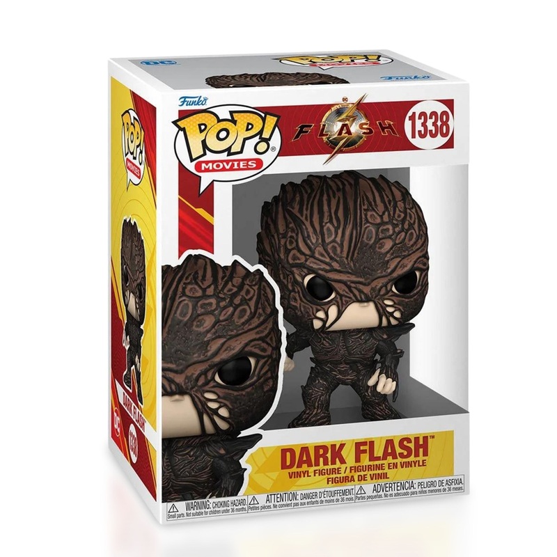 Dark Flash Funko Pop! Movies The Flash - Approx. 3 3/4" Collectible Vinyl Figure #1338 with Display Box Protector Case