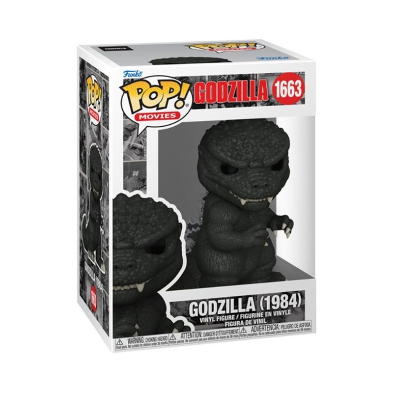 Godzilla (1984) Funko Pop! Movies - 70th Anniversary - Collectible Vinyl Figure #1663 with Display Box Protector Case