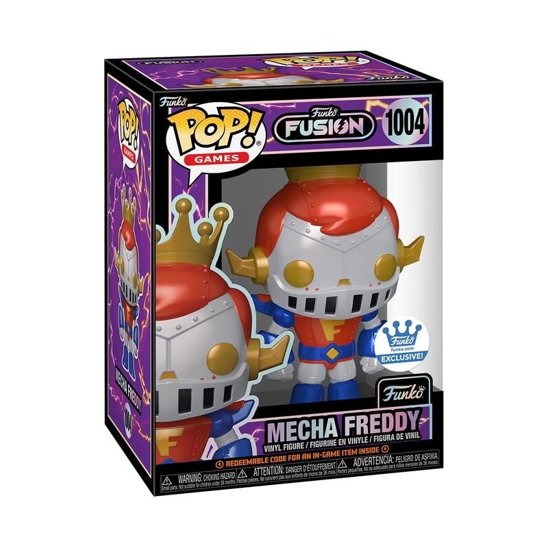 Mecha Freddy #1004 Funko Pop! Games Funko Fusion - Exclusive In-Game-Item Code - Approx. 4.9" Funko Collectible Vinyl Figure