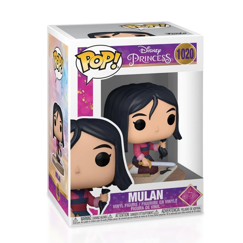 Mulan Funko Pop! Disney Ultimate Princess - Approx. 3 1/2" Collectible Vinyl Figure #1020 with Display Box Protector Case