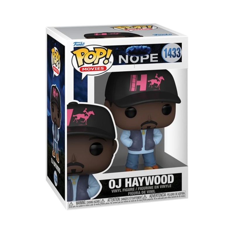 Oj Haywood Funko Pop! Movies: Nope - Approx. 4" Collectible Vinyl Figure #1433 with Display Box Protector Case