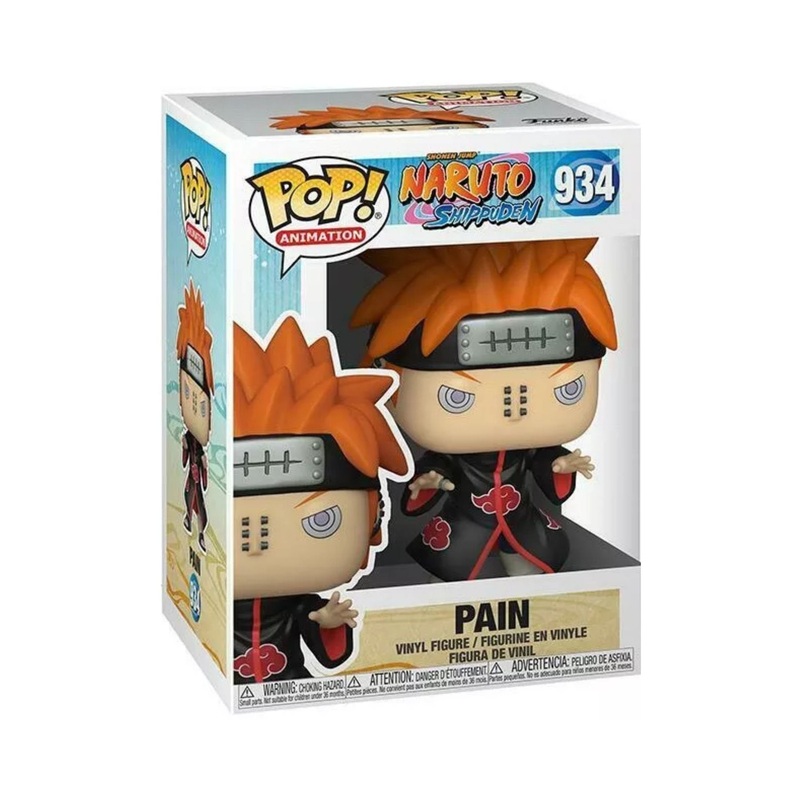 Pain Funko Pop! Animation Naruto Shippuden - Approx.3 3/4" Collectible Vinyl Figure #934 with Display Box Protector Case