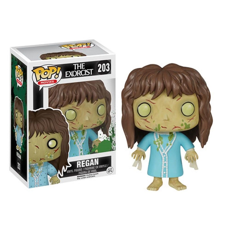 Regan Funko Pop! Movies The Exorcist - Approx. 3 3/4" Collectible Horror Vinyl Figure #203 with Display Box Protector Case