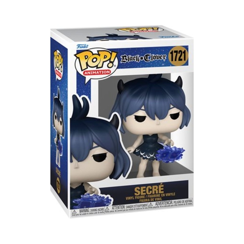 Secre Funko Pop! Animation: Black Clover - Approx. 4 1/2" Collectible Vinyl Figure #1721 with Display Box Protector Case