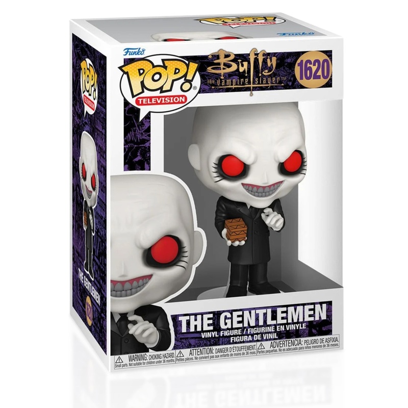 The Gentlemen Funko Pop! Television: Buffy The Vampire Slayer - Approx. 4 1/2" Collectible Vinyl Figure #1620 with Display Box Protector Case