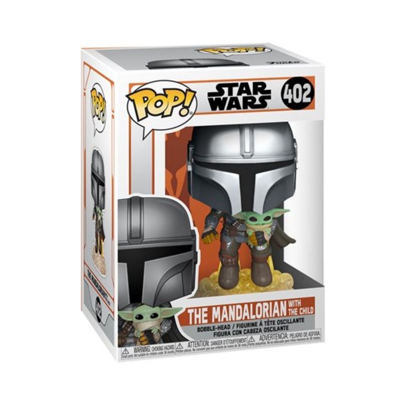 The Mandalorian With The Child #402 Funko Pop! Star Wars - Approx. 3 3/4" Collectible Vinyl Figure