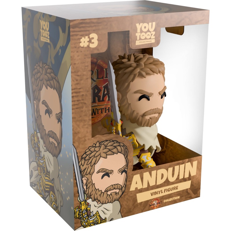 Anduin Youtooz World of Warcraft Collection - Approx. 4.5" Collectible Vinyl Figure #3 with Window Display Box (PRE-ORDER)