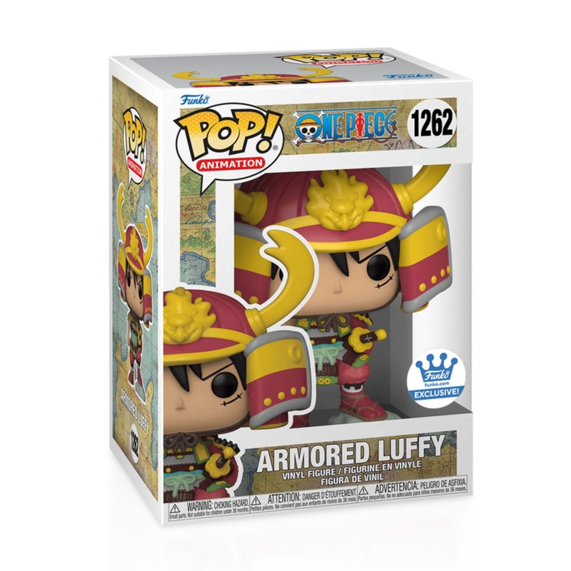 Armored Luffy #1262 Funko Pop! Animation One Piece - Approx. 4.52" Collectible Exclusive Vinyl Figure